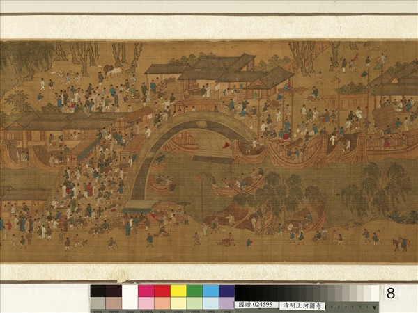 清人清明上河圖　卷