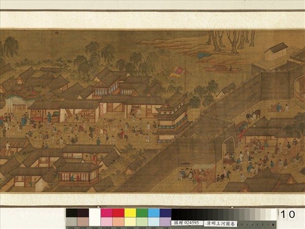 清人清明上河圖　卷