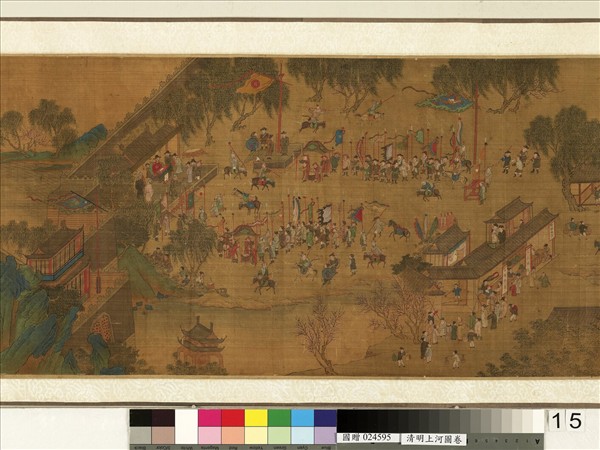 清人清明上河圖　卷