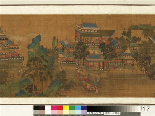 清人清明上河圖　卷