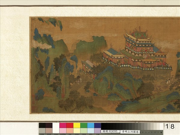 清人清明上河圖　卷