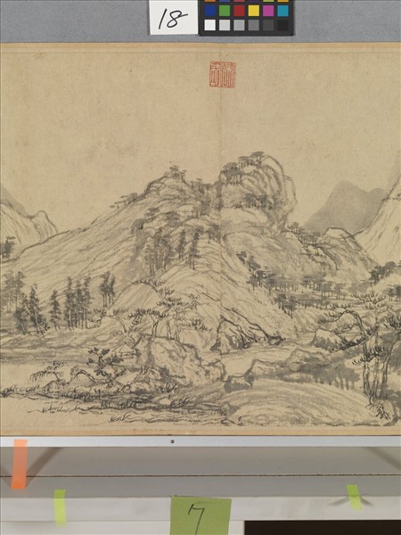 元黃公望富春山居圖　卷