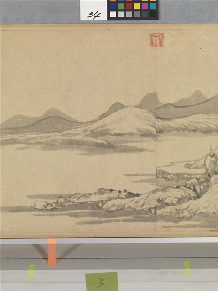 元黃公望富春山居圖　卷