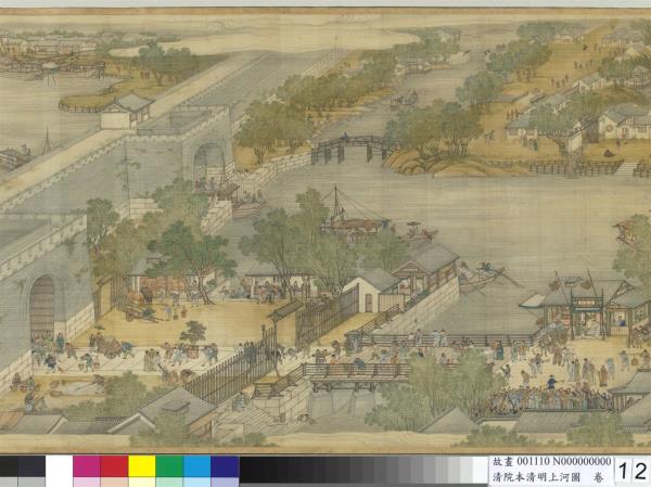 清院本清明上河圖　卷