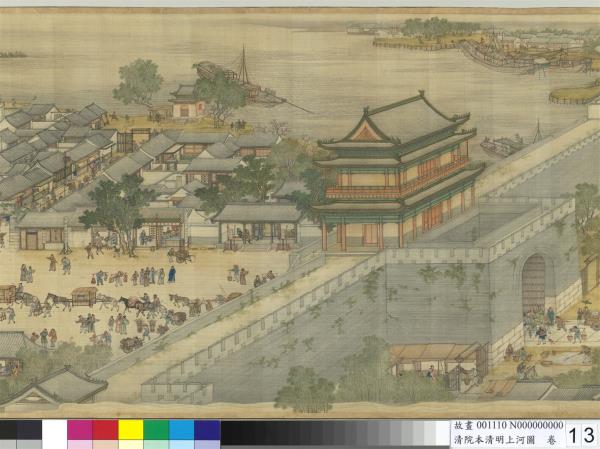 清院本清明上河圖　卷