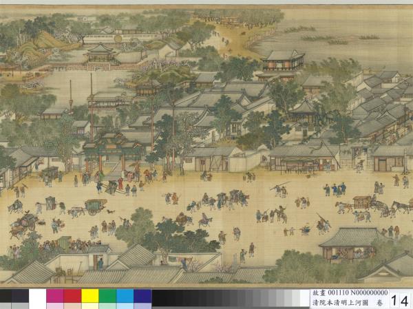清院本清明上河圖　卷