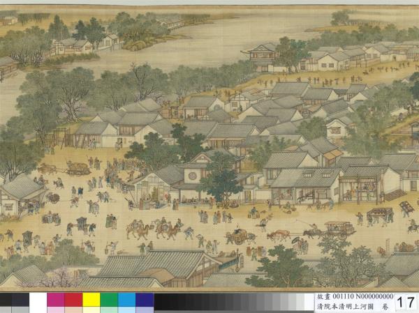 清院本清明上河圖　卷