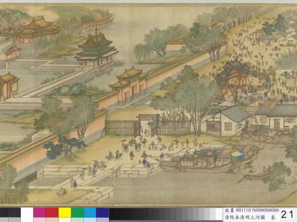 清院本清明上河圖　卷