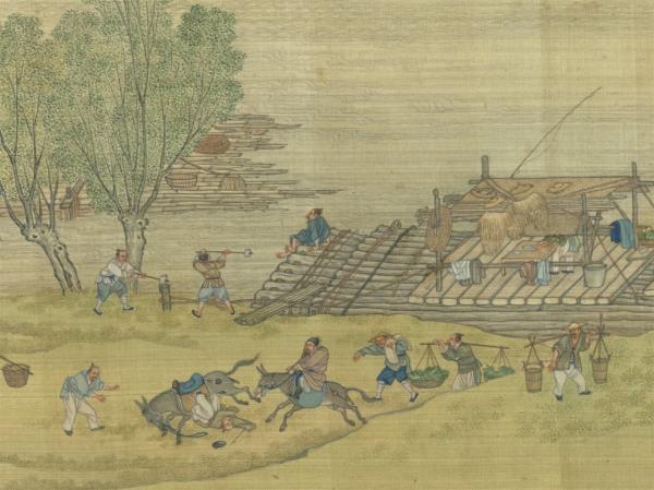 清院本清明上河圖　卷