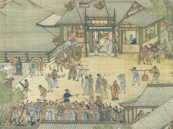 清院本清明上河圖　卷