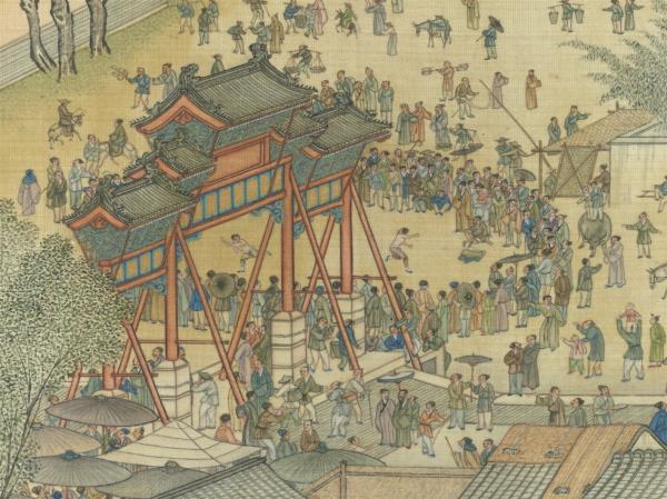 清院本清明上河圖　卷