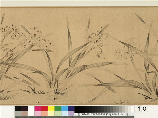 宋趙孟堅水仙　卷