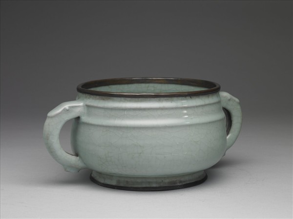 官窯 青瓷簋