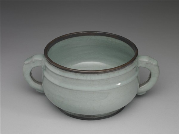 官窯 青瓷簋