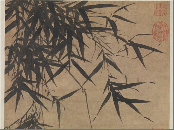 明王紱淇渭圖　軸