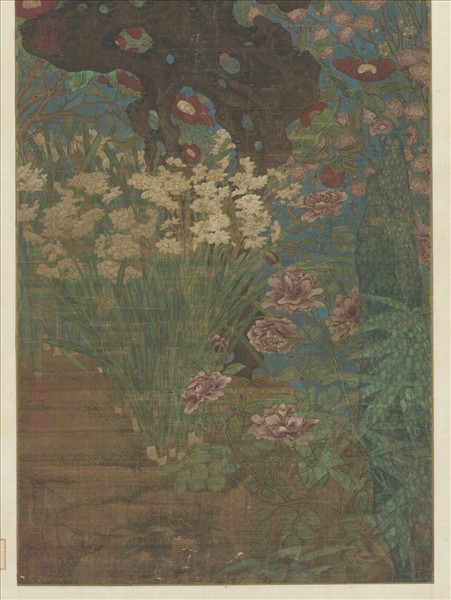 宋趙昌歲朝圖　軸