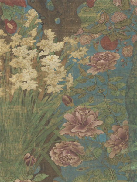 宋趙昌歲朝圖　軸