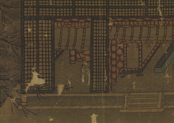 宋馬遠華燈侍宴圖　軸
