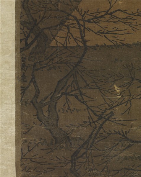 宋馬遠華燈侍宴圖　軸