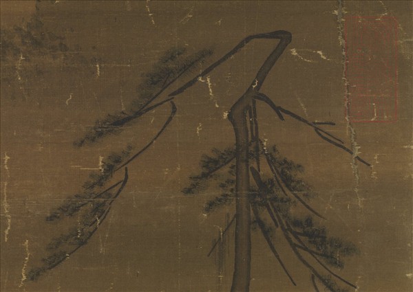 宋馬遠華燈侍宴圖　軸