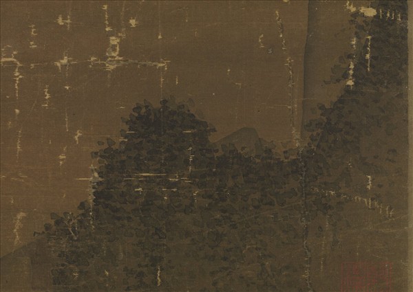 宋馬遠華燈侍宴圖　軸