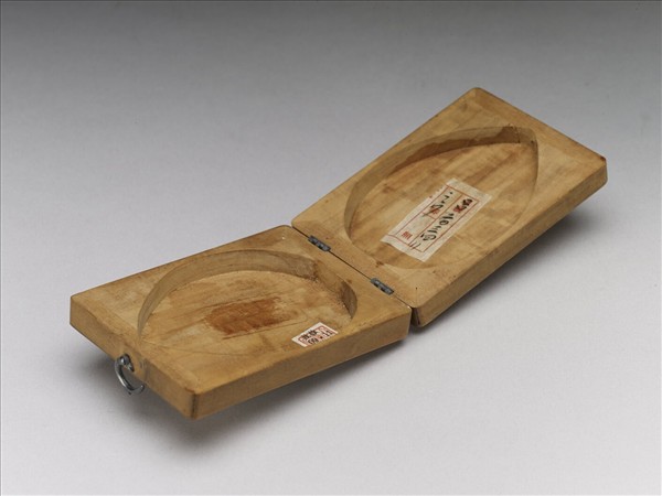 黃緞彩繡福壽如意火鏈