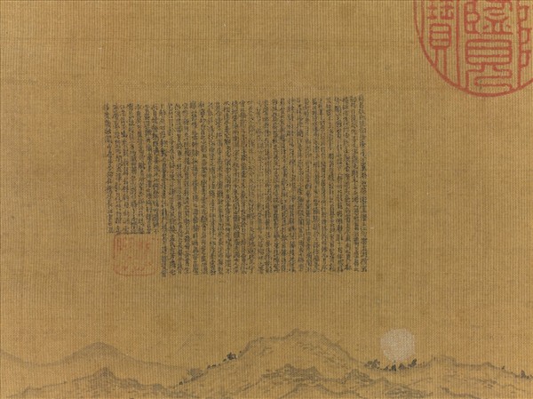 歷代名繪　冊　 無款滕王閣圖