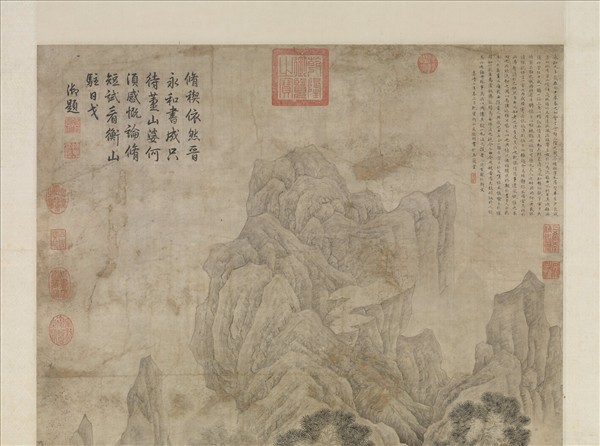 明文徵明蘭亭修禊圖　軸
