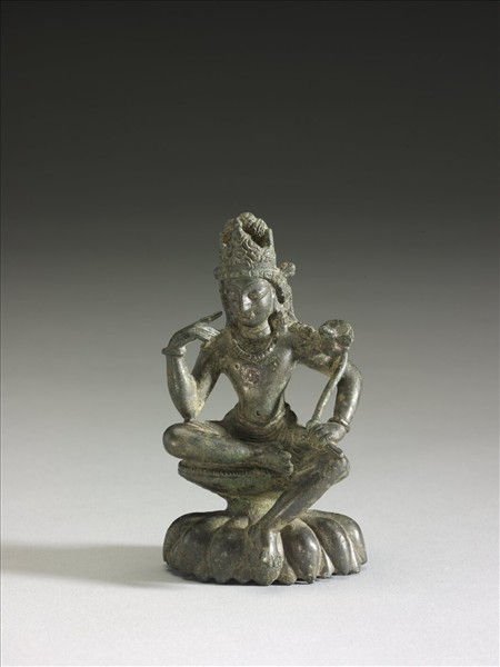 青銅蓮華手觀音菩薩半跏思惟像
