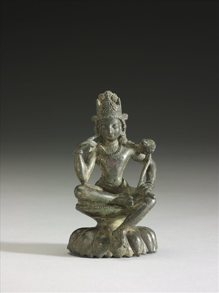 青銅蓮華手觀音菩薩半跏思惟像