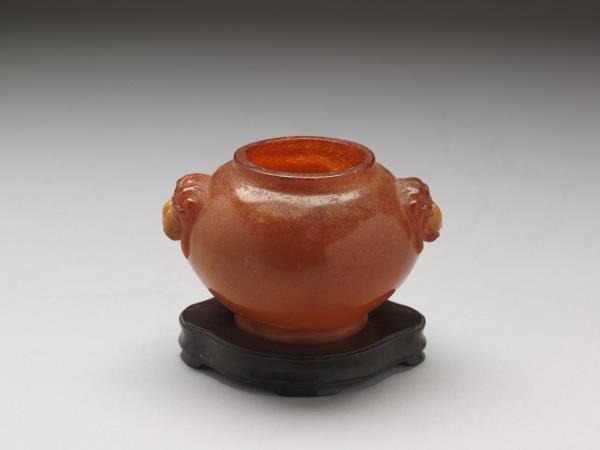 蜜臘雙獸耳水盛