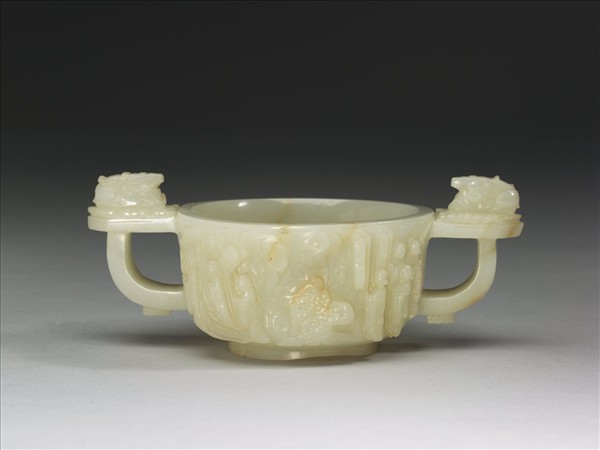 玉雙耳杯