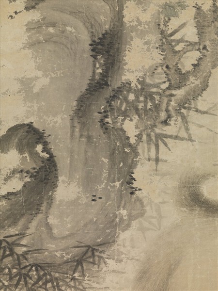 明宣宗畫三陽開泰圖　軸