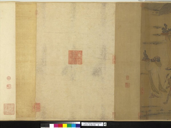 唐閻立本職貢圖　卷