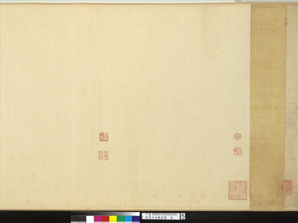 唐閻立本職貢圖　卷