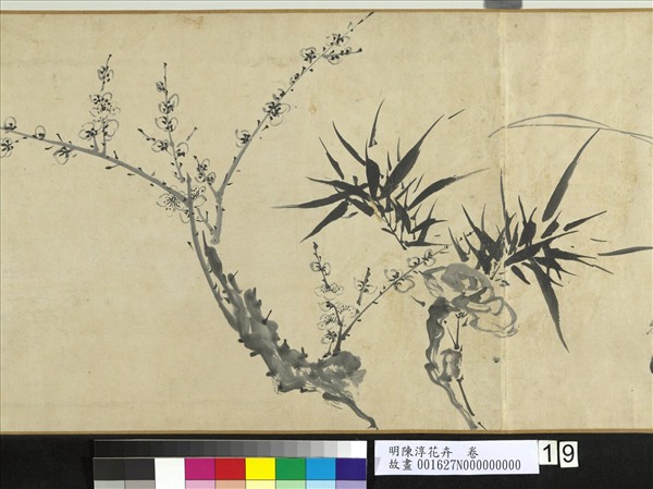 明陳淳花卉　卷