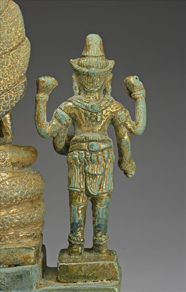 釋迦牟尼佛、四臂觀音、般若佛母三尊像