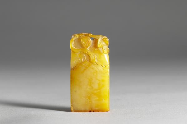 壽山石「皇十五子、竹素園」連珠印