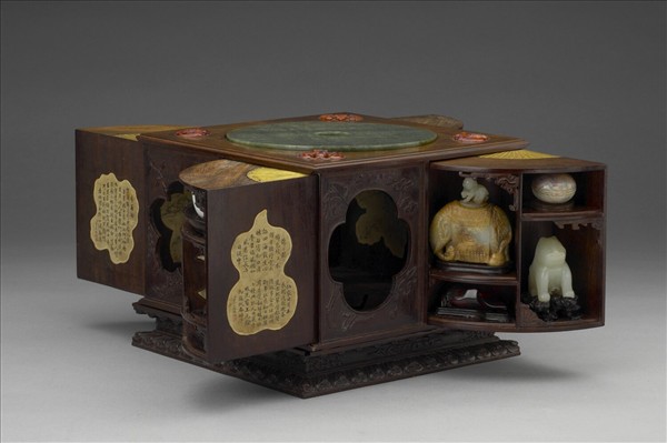 紫檀多寶格方匣