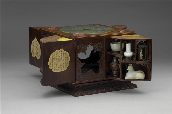 紫檀多寶格方匣