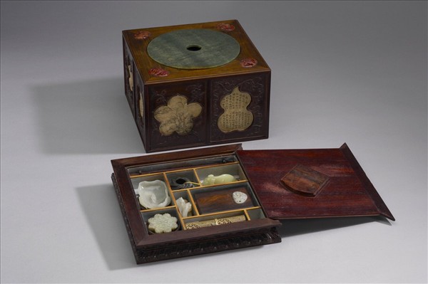 紫檀多寶格方匣