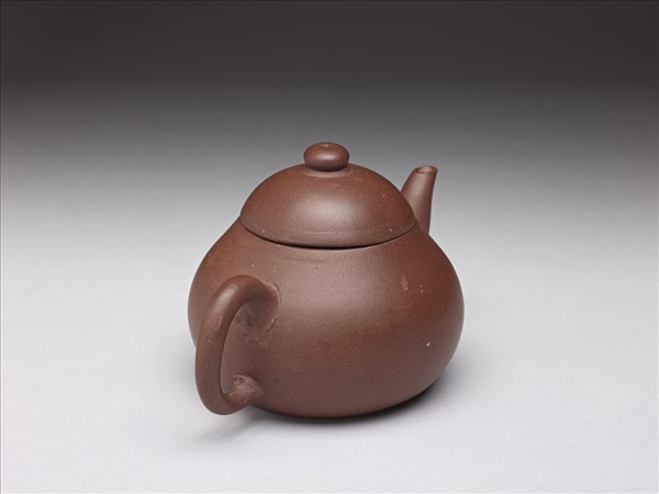 花卉款梨形紫砂壺