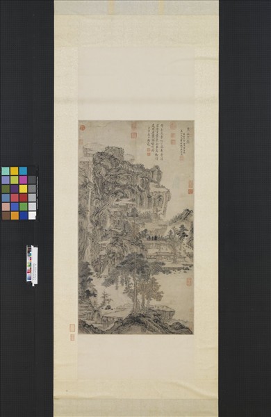 元王蒙東山草堂圖　軸