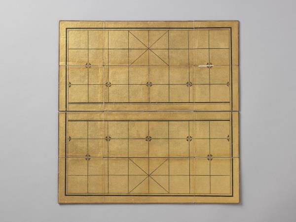 四季花卉紋棋盤