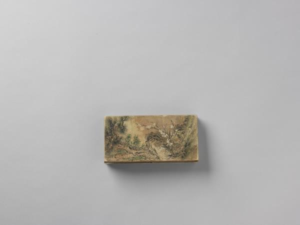 四季花卉紋棋盤