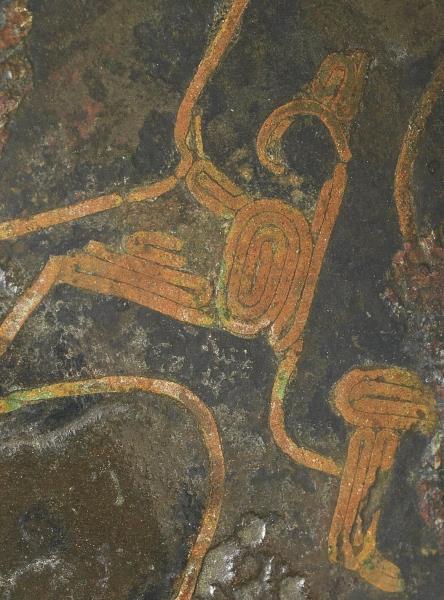 嵌綠松石金屬絲犧尊