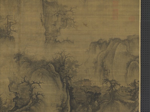 宋郭熙早春圖　軸