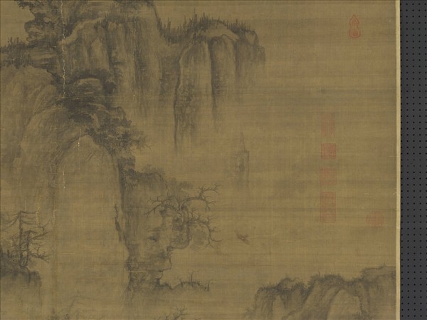 宋郭熙早春圖　軸