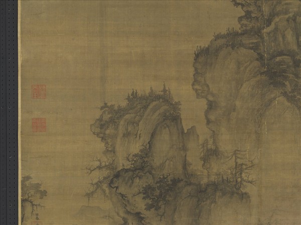 宋郭熙早春圖　軸