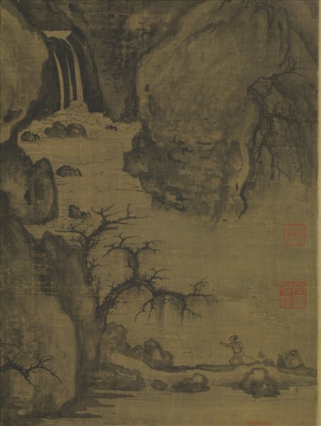 宋郭熙早春圖　軸